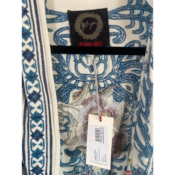 NWT Johnny Was Hooded Duster Embroidered Open Cardigan Small MSRP$540 Rare! HTF - Picture 17 of 17
